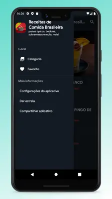 Brazilian Food Recipes App android App screenshot 0