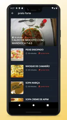 Brazilian Food Recipes App android App screenshot 2