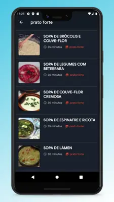 Brazilian Food Recipes App android App screenshot 3