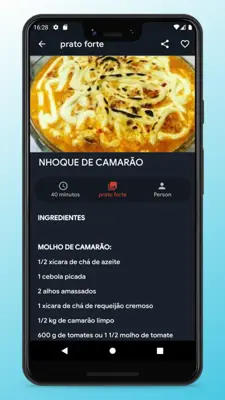 Brazilian Food Recipes App android App screenshot 4