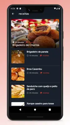 Brazilian Food Recipes App android App screenshot 5